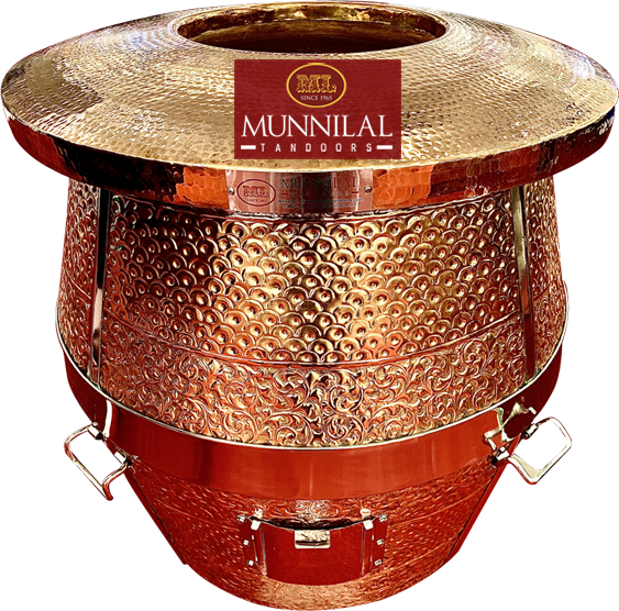 copper hammered tandoor