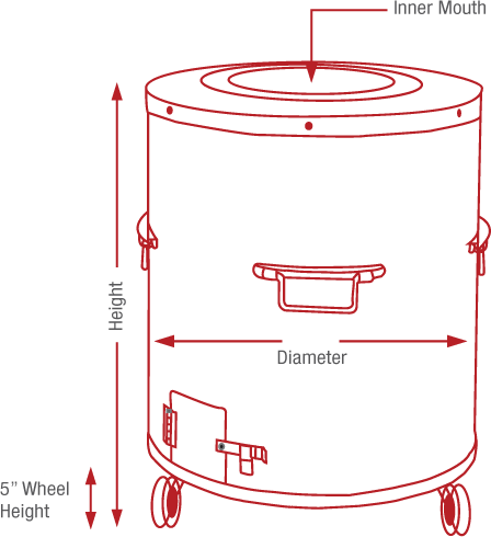 ss round drum tandoor